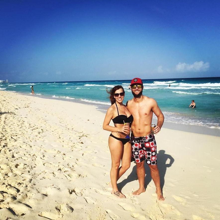Our first vacation to Cancun! We first said "I love you" here.