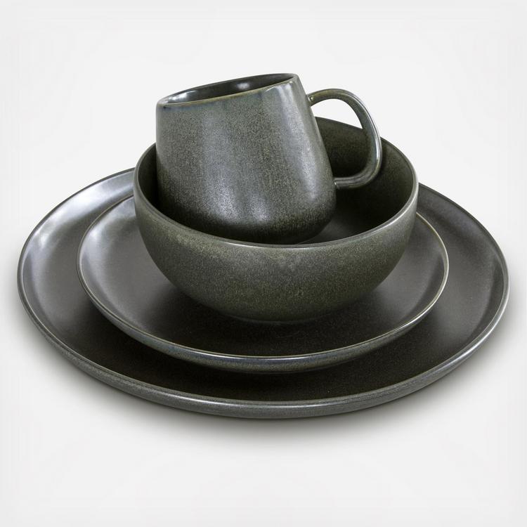 Fortessa, Sound Forest Coupe Dinner Plate, Set of Zola