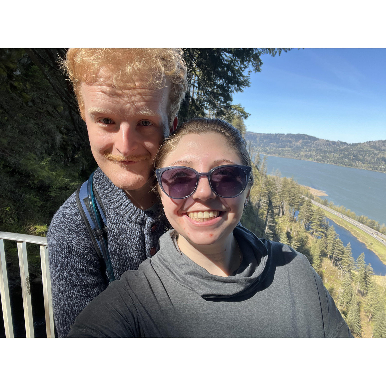 Our first big hiking adventure in the Columbia Gorge.