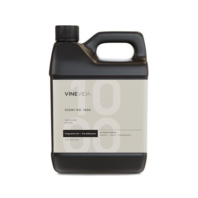 VINEVIDA [32 Fl Oz] Scent № 1000 Inspired by My Way Fragrance Oil for Cold Air Diffuser - Hotel Fragrance Diffuser Oil - Essential Oils for Diffuser Oil Refill & Air Freshener Room Spray