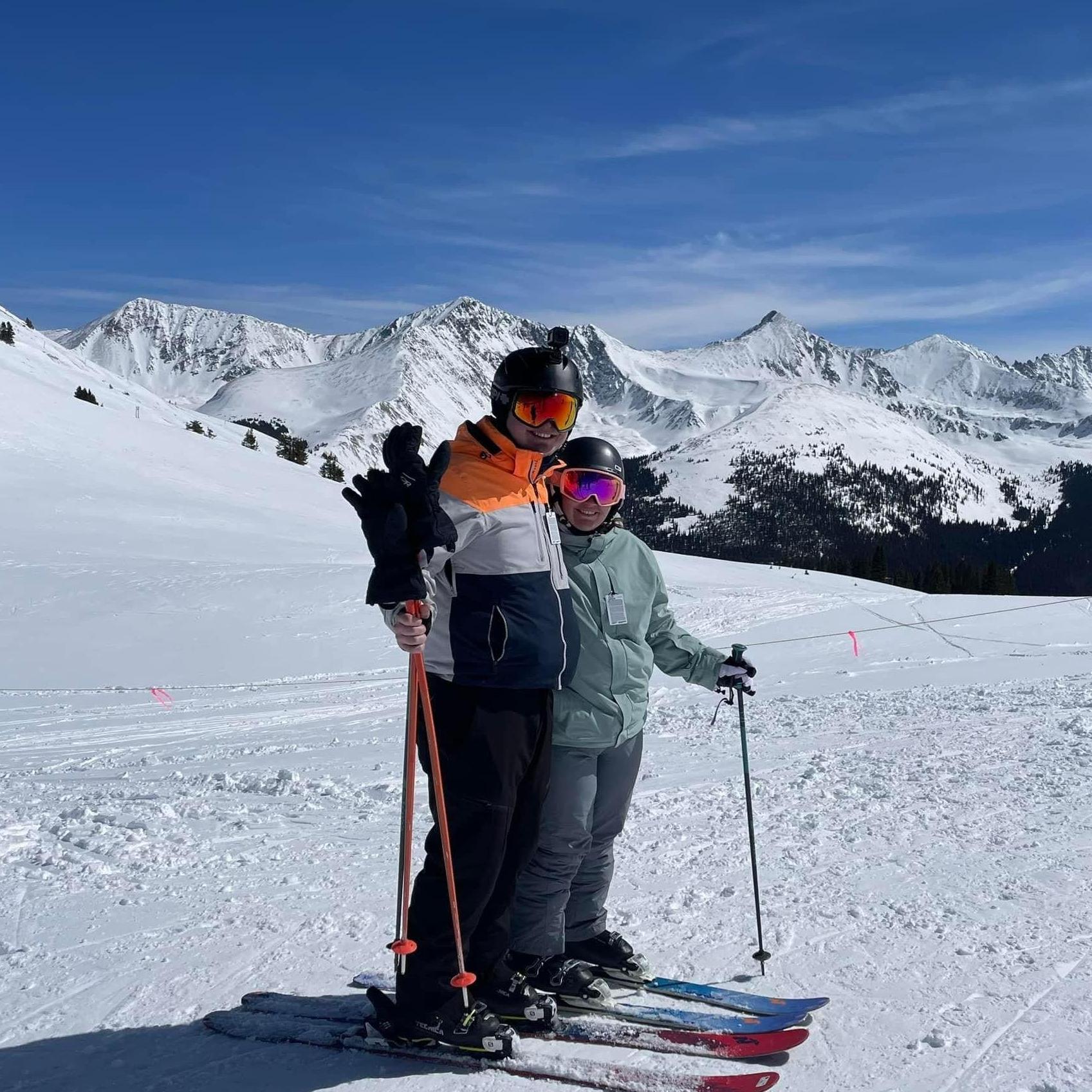 Skiing at Copper Mountain Colorado!