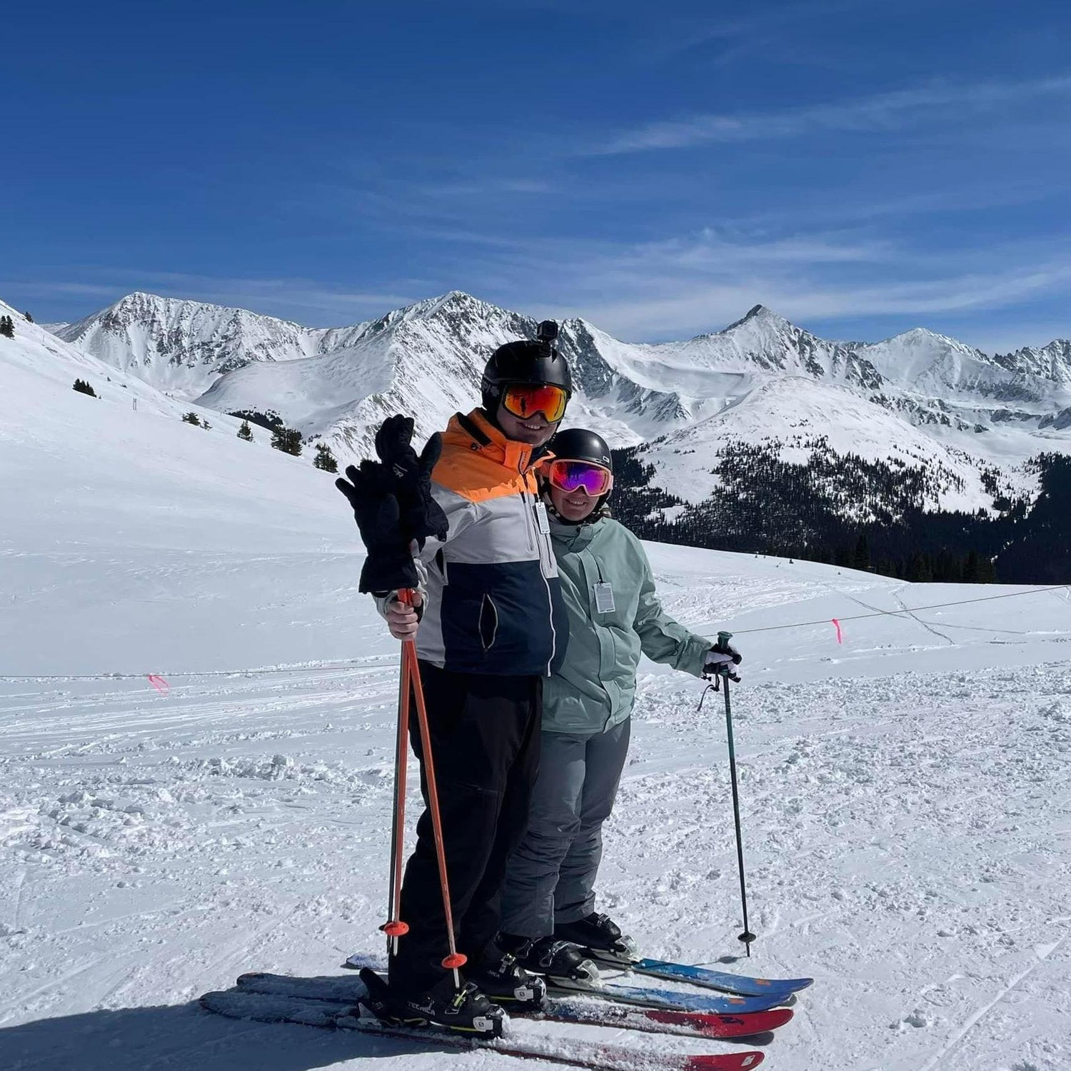 Skiing at Copper Mountain Colorado!