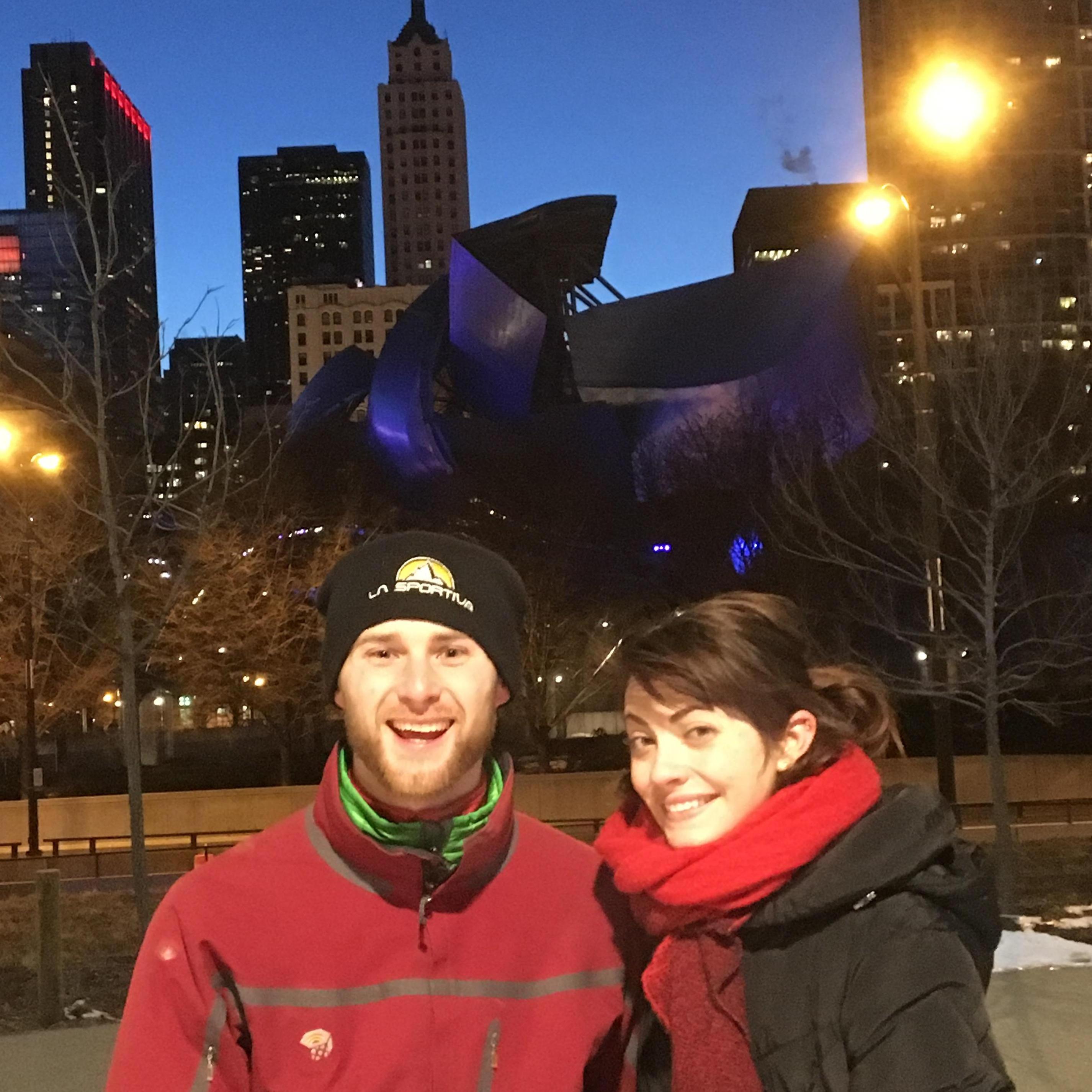 We spent our first Valentine's Day exploring Chicago