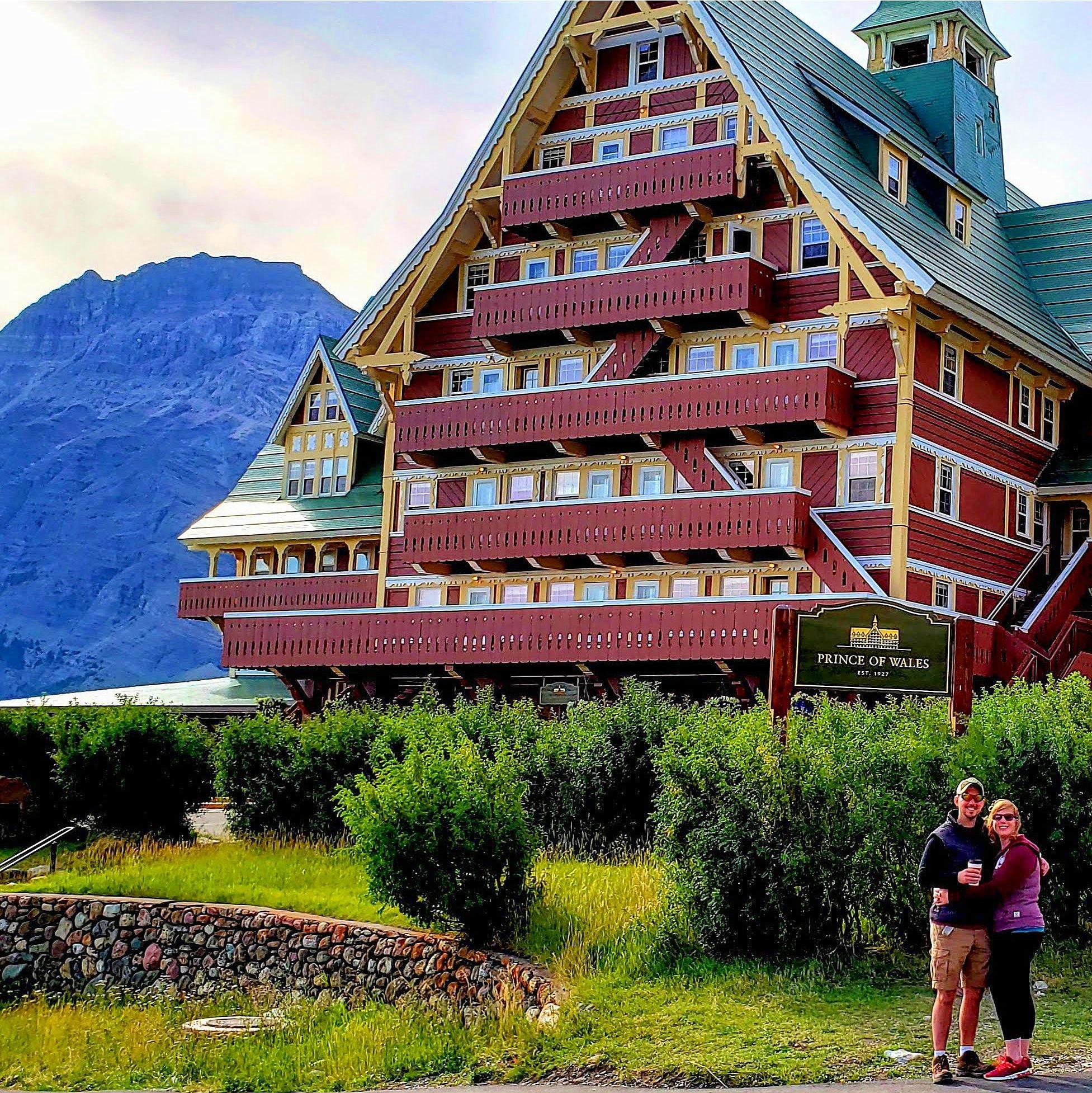 Loving Canada and staying in The Prince of Wales Hotel.