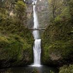 Multnomah Falls and Latourell Falls