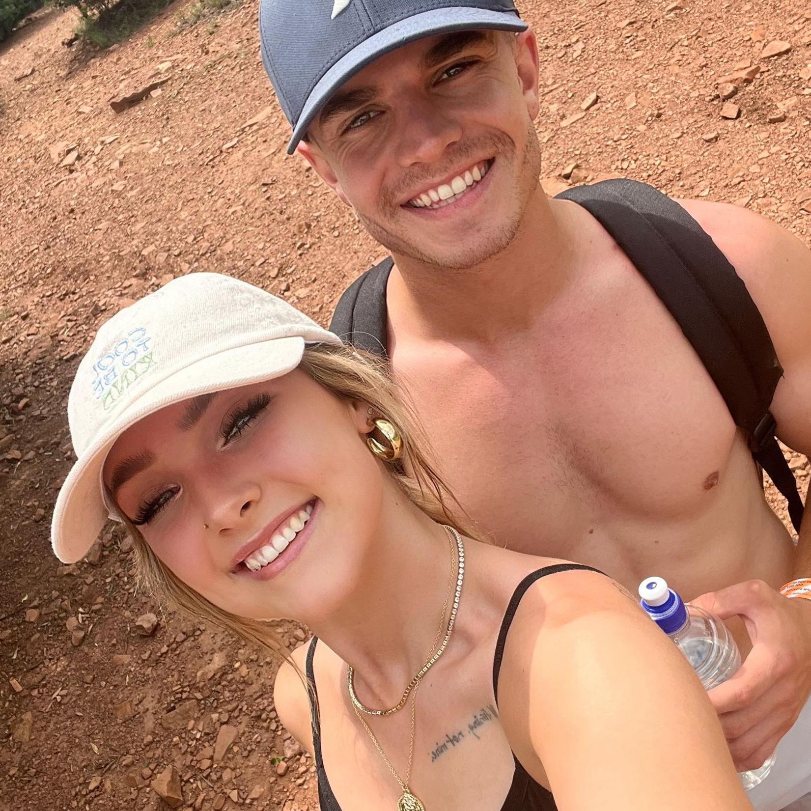 First hike together.