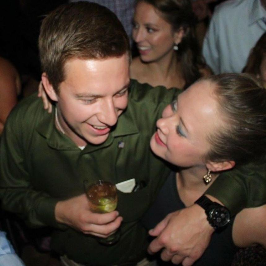 Don't let him fool you - Adam loves to dance.