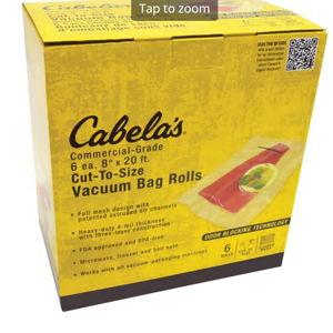 Cabela's Commercial Grade Cut To Size Vacuum Sealer Bag Rolls