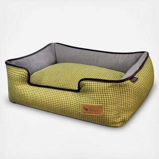 Houndstooth Lounge Pet Bed