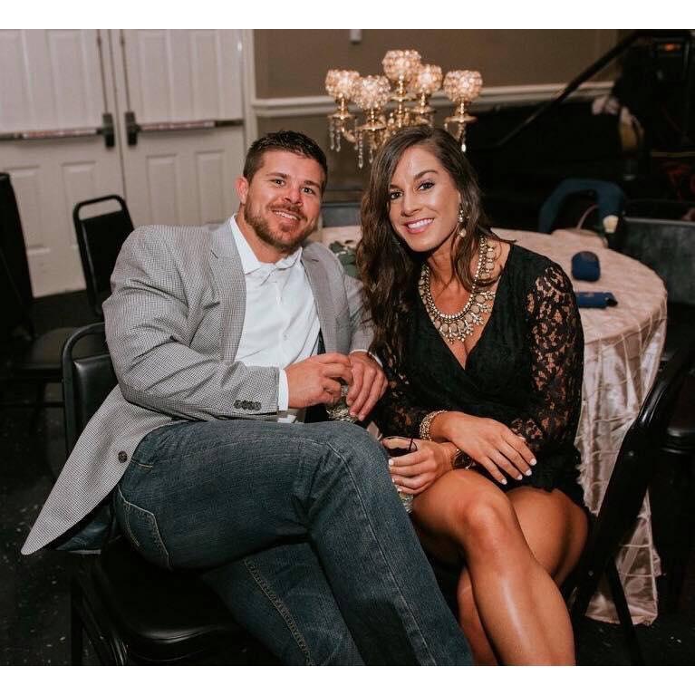 Celebrating our friends at their wedding - April 2018