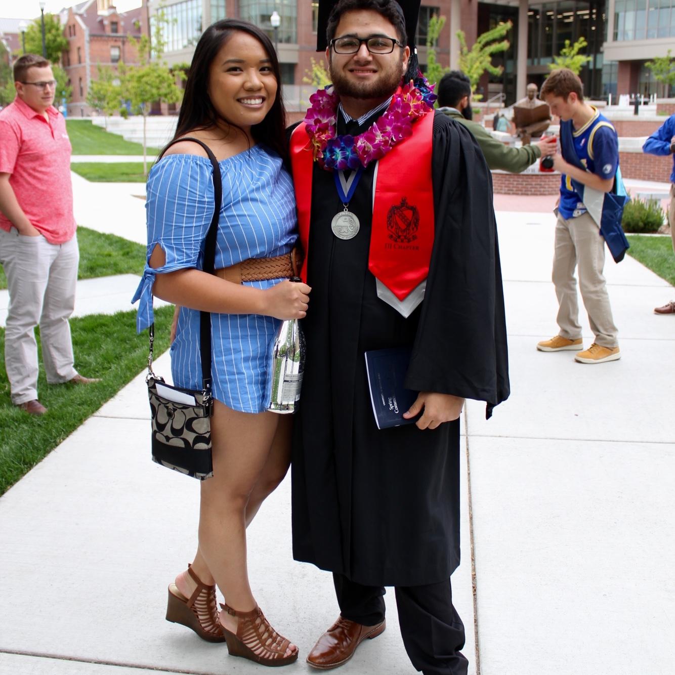 Andrew’s graduation from Nevada Spring 2018