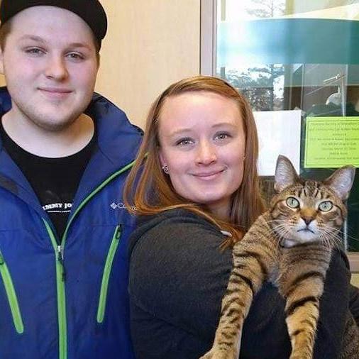 We got our first cat Malcolm in Feb 2016