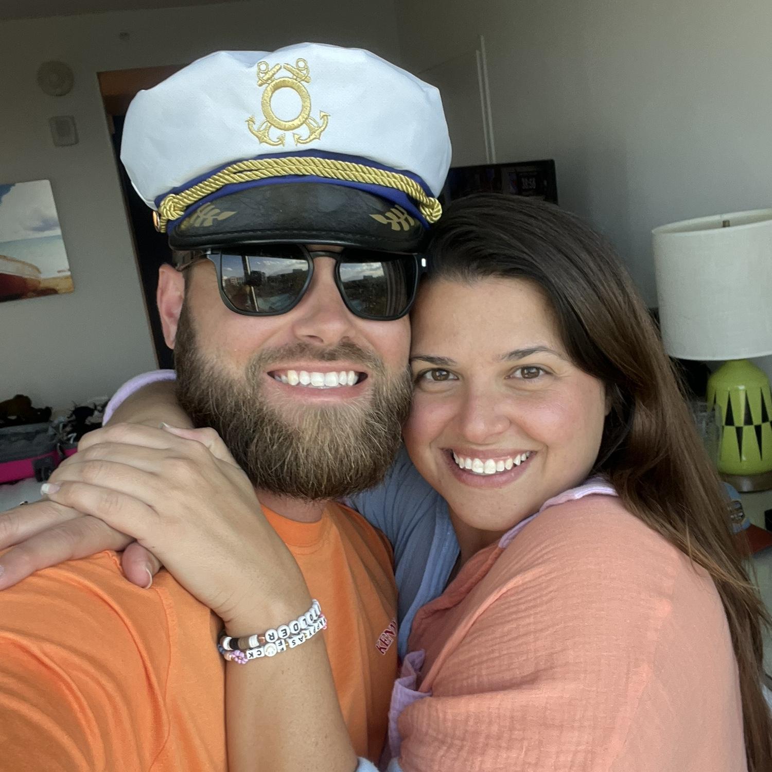 Party Captain!! (Let's beg him to make an appearance at the wedding.)