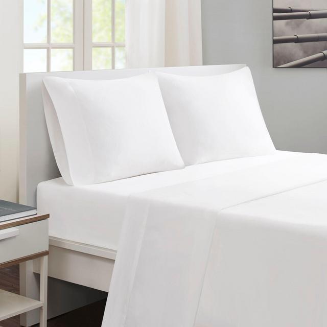 Sleep Philosophy® Smart Cool Queen Sheet Set in White