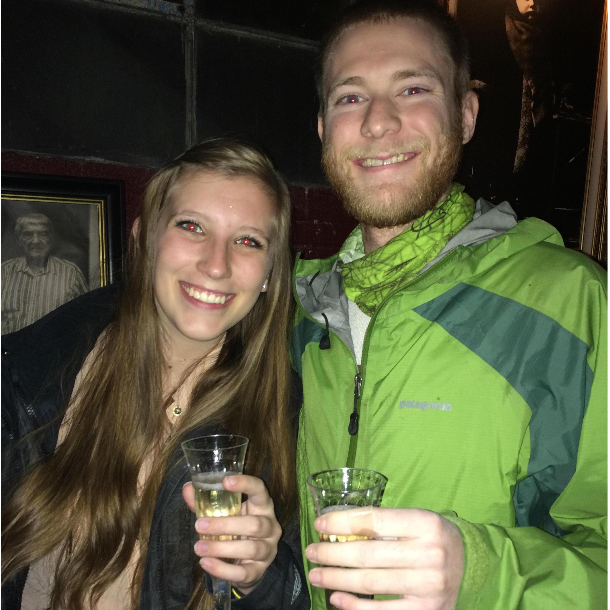 New Year's Eve at Zelicks in San Marcos-- December 2014