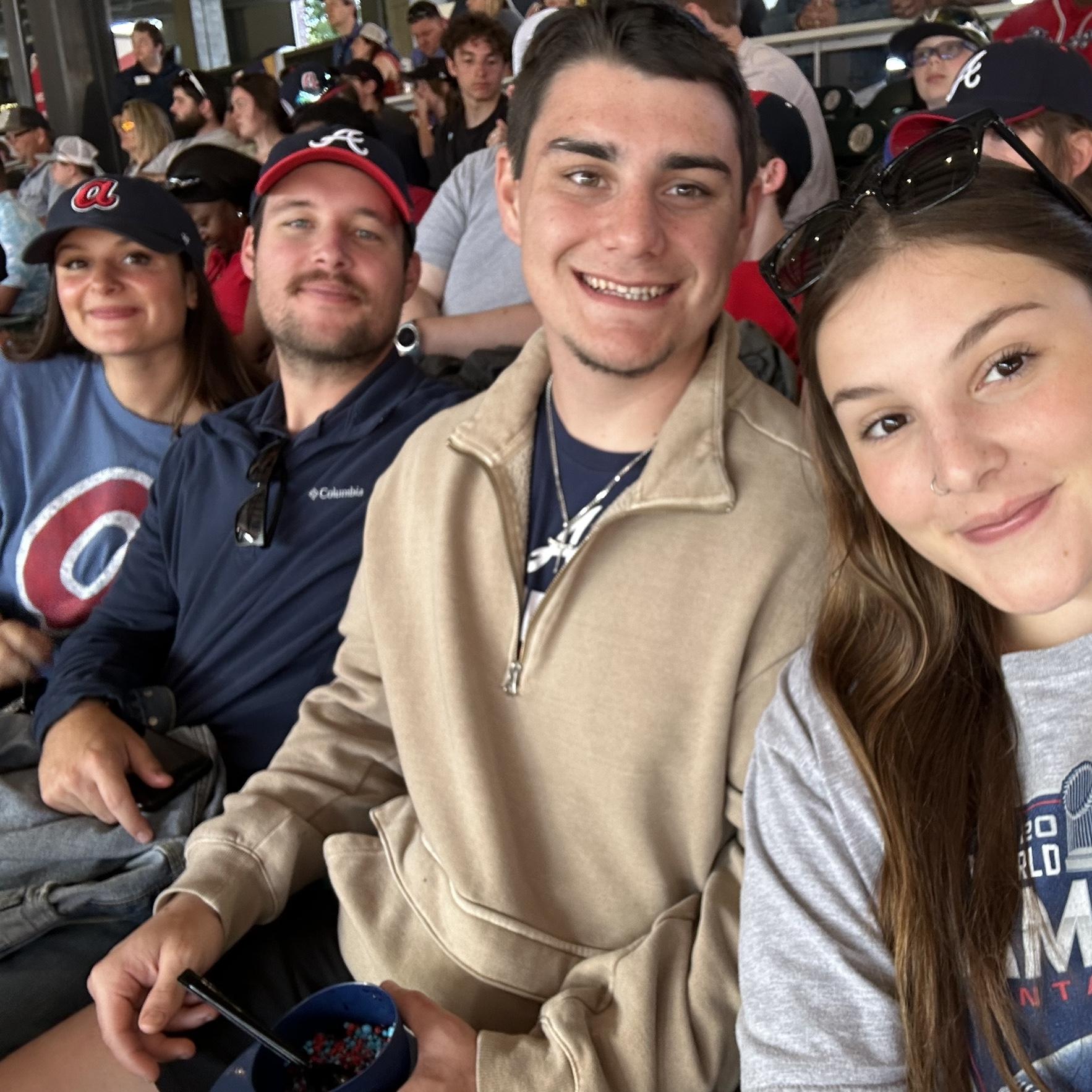 Visiting Atlanta with Gianna and Bradley