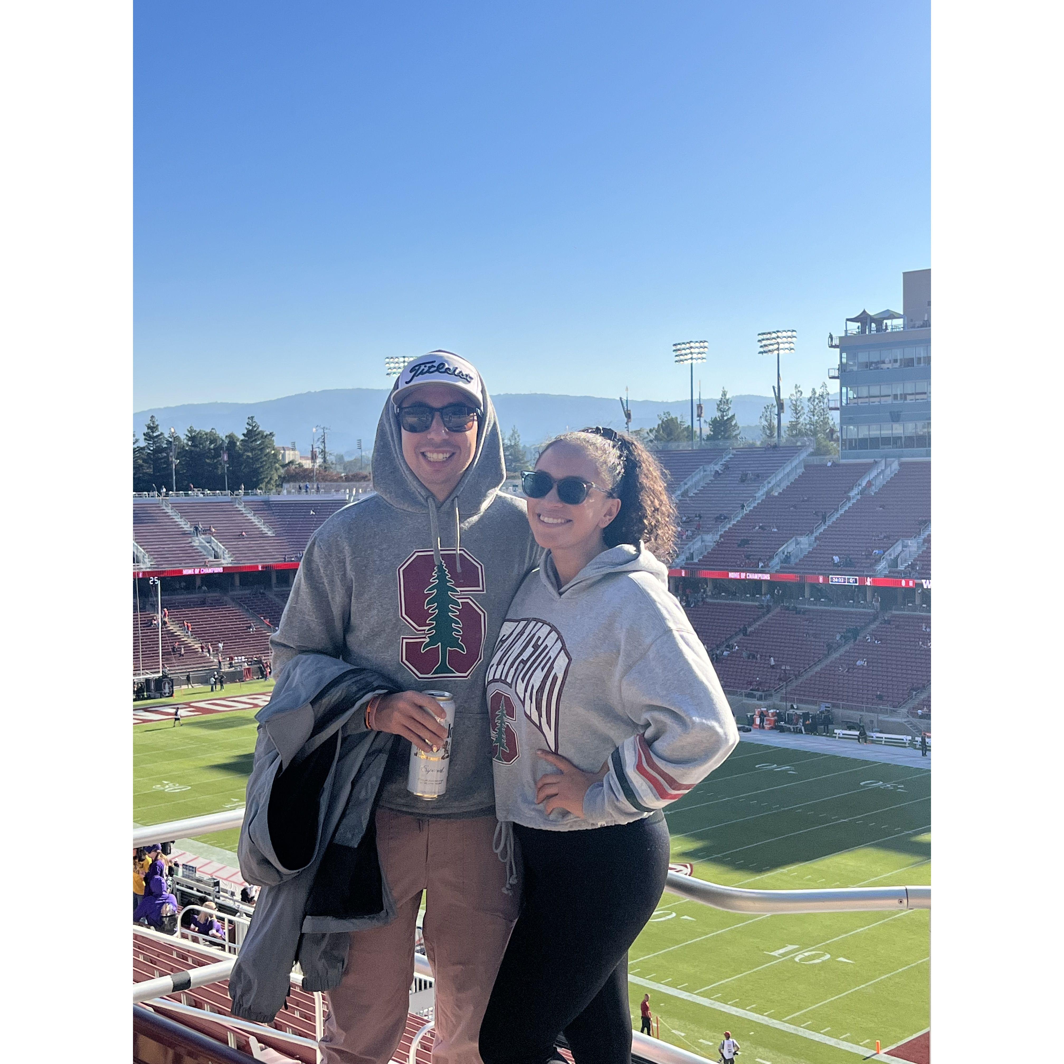 First Stanford University game