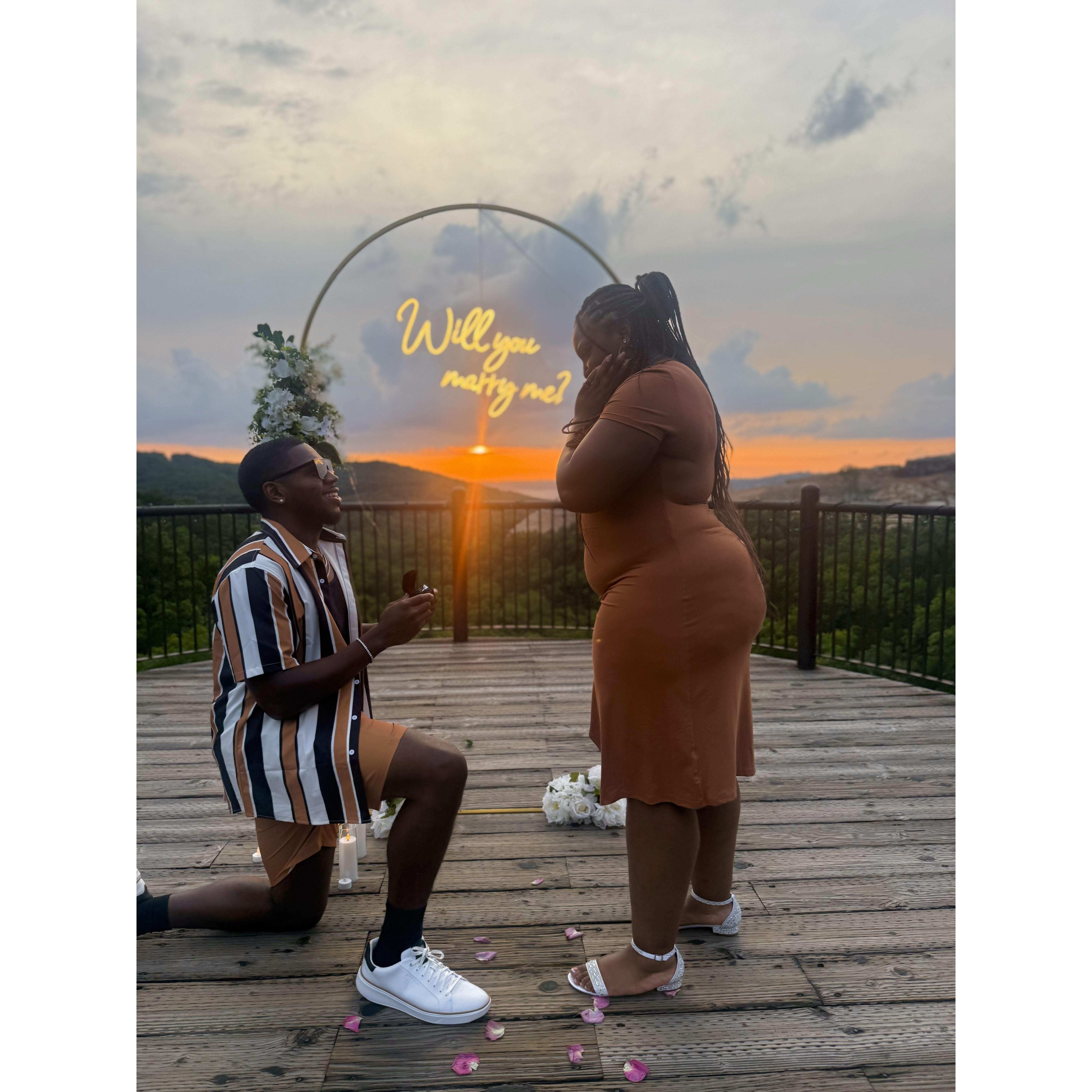 #SheSaidYes!