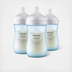 Philips Avent Natural Response 9 Oz Baby Bottle, Set of 3