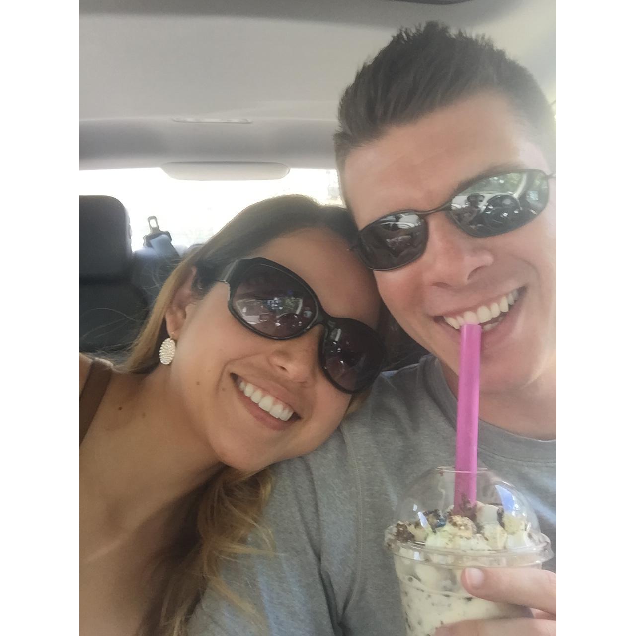 Can't get enough ice cream!