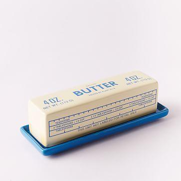 Fishs Eddy Butter Dish