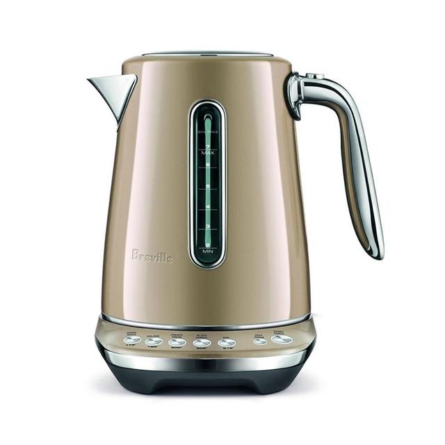 Breville the Smart Kettle™ Luxe Electric Kettle, BKE845RCH, Royal Champagne
