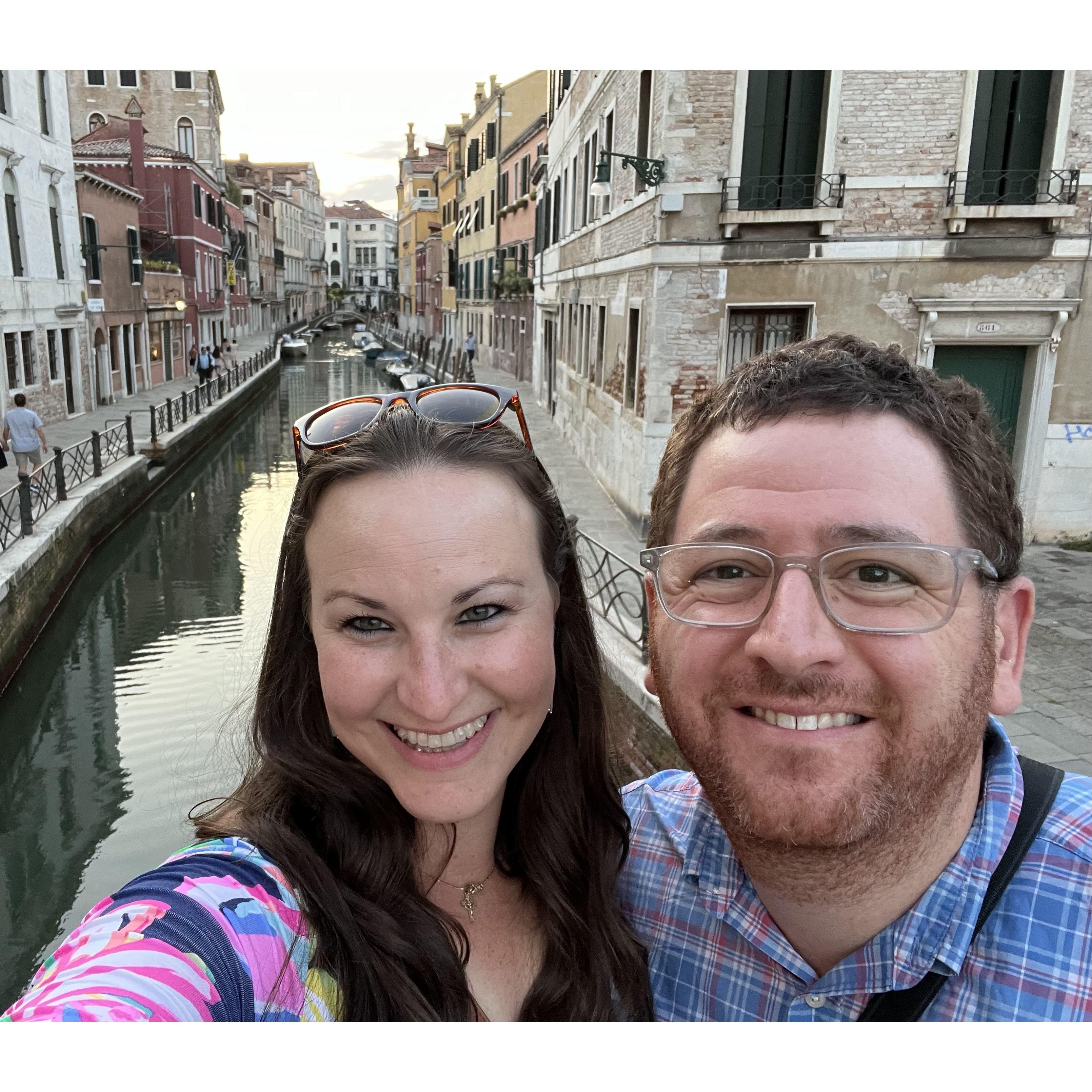 Felice and Josh in Venice!