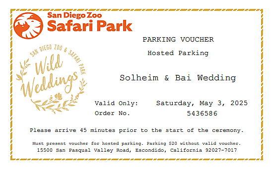 The Wedding Website of Melanie Solheim and Daniel Bai