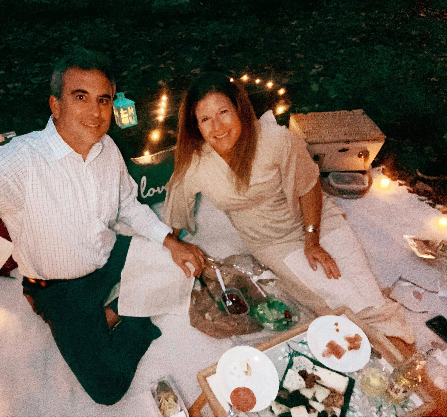 A birthday picnic for Jeff.