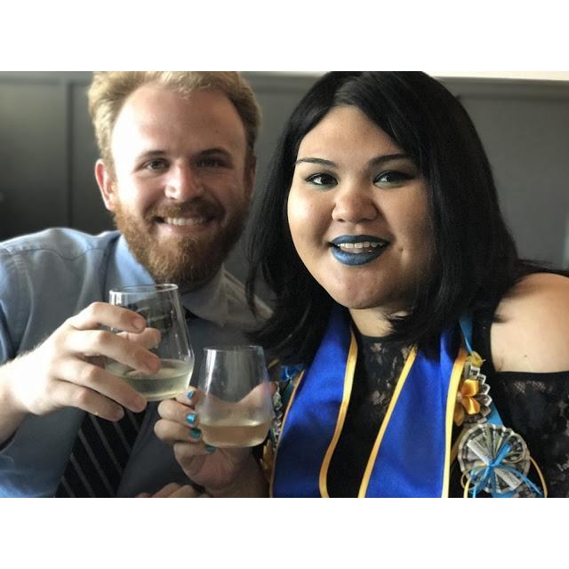 Celebrating Frankie's graduation from UCLA