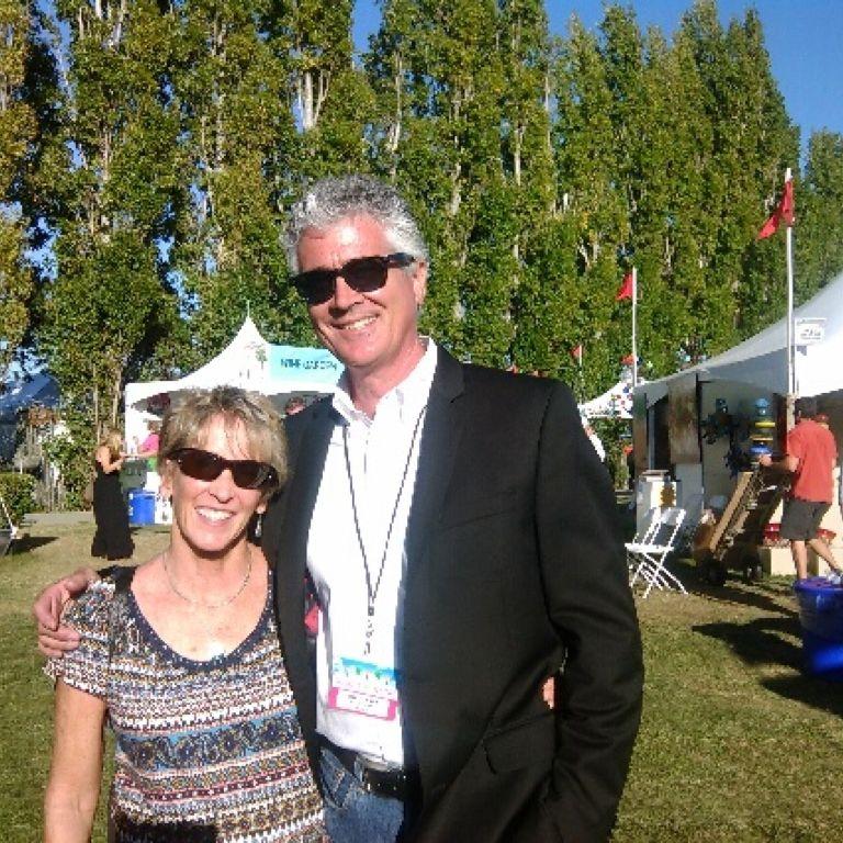 This was at the Sausalito Art Festival, where Mark had a booth for many years.