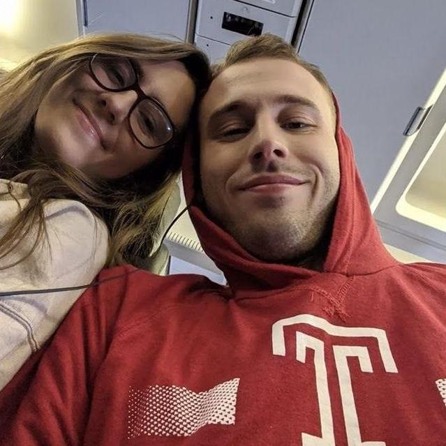 Our First Plane Ride Together