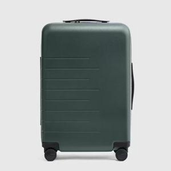 Carry-On Suitcase in Dark Green