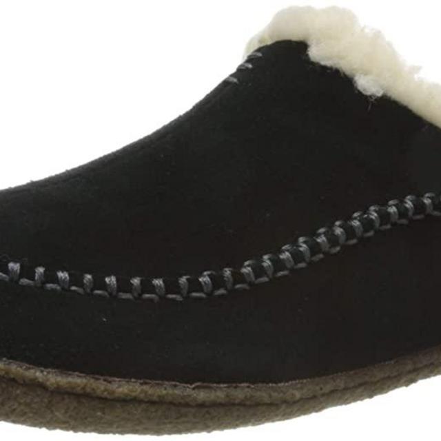 SOREL - Men's Falcon Ridge II House Slippers with Suede Upper and Wool/Polyester Lining