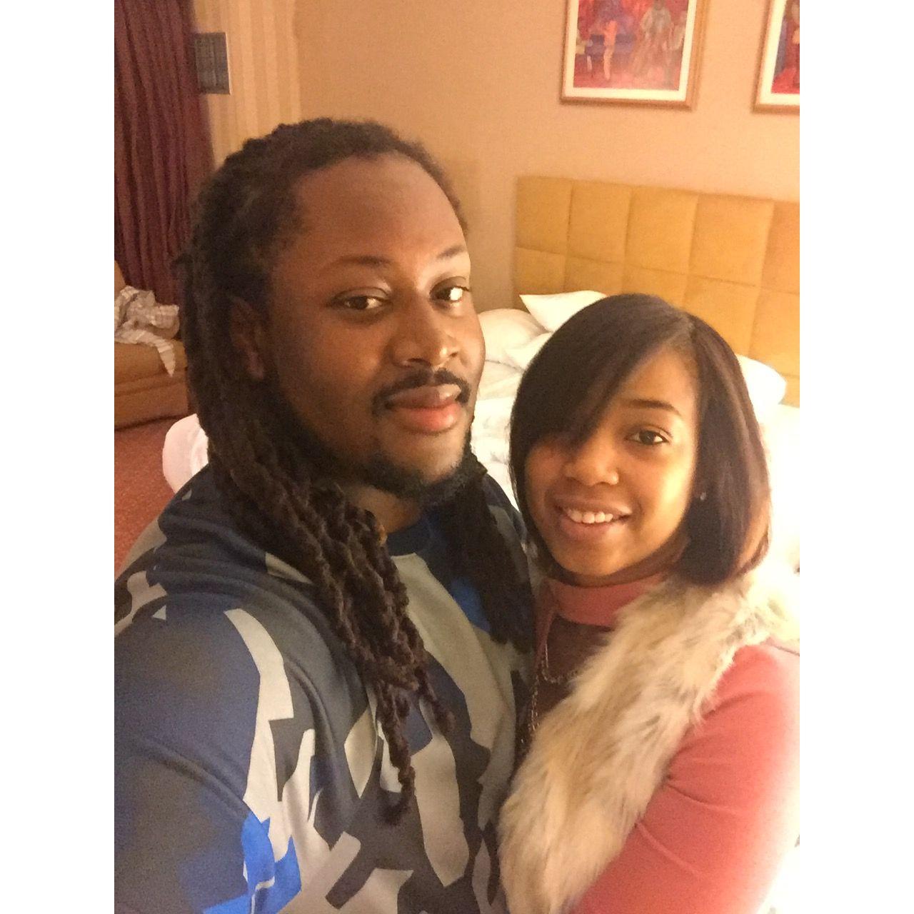 Our first date - 10/2016