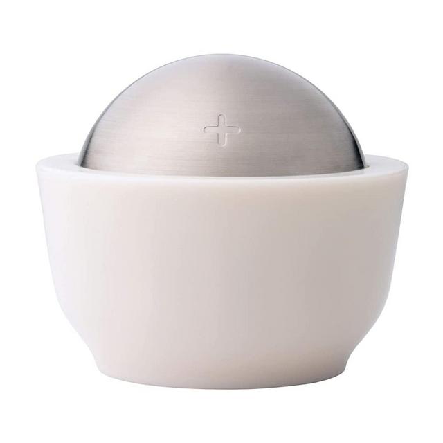 Chef'n Dash Salt & Sugar Cellar with Flip Top Cover, 3 ⅞-inches | 4 ¼-inches, White