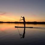 Stand Up Paddle Boarding at Watercolors