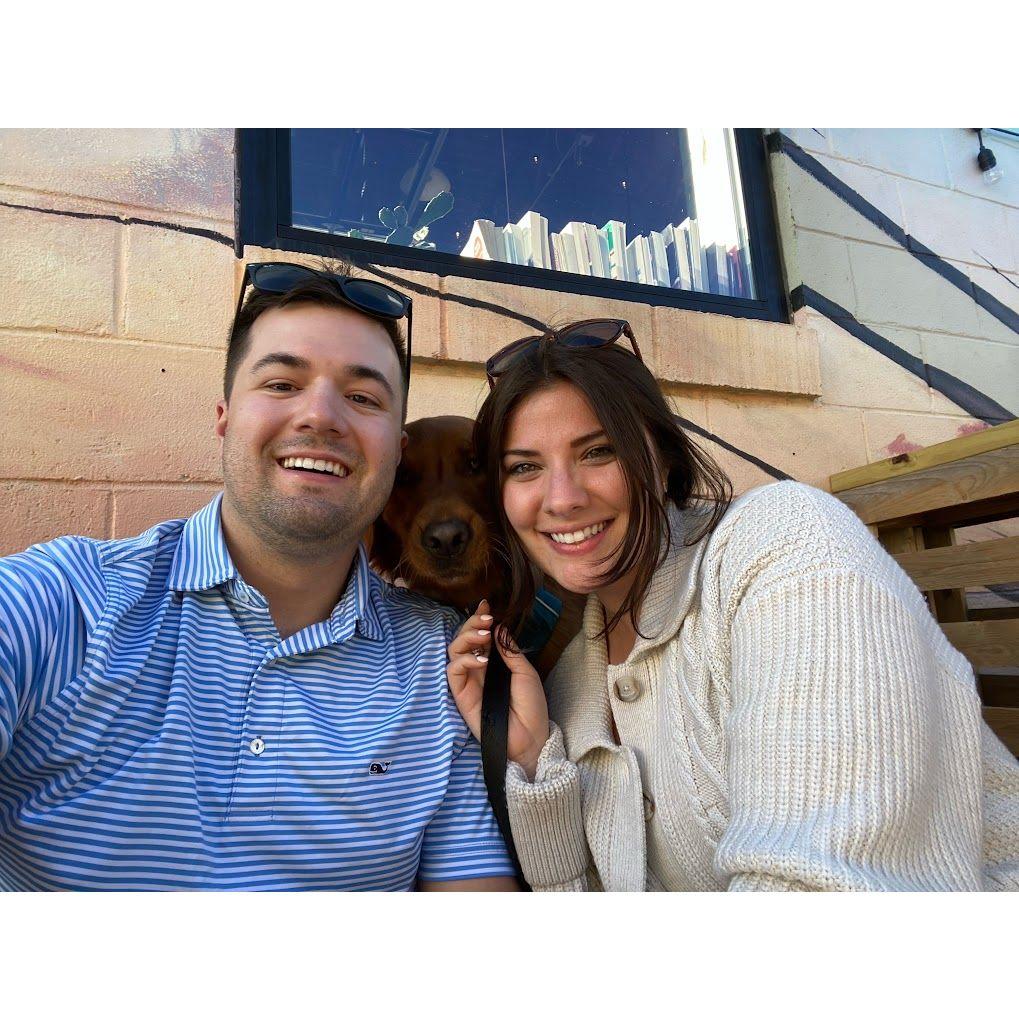 We can't have a pic of us without our baby, Archie!