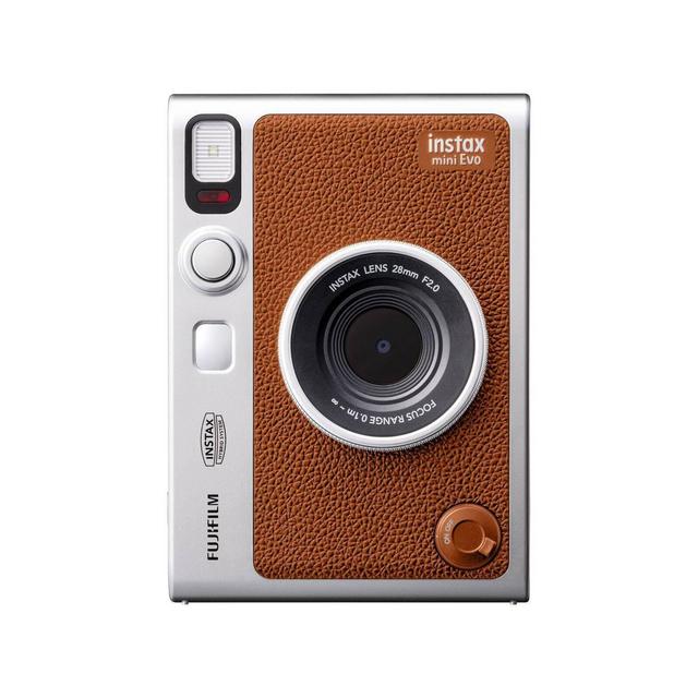 Instax Mini Evo Instant Film Camera - Brown