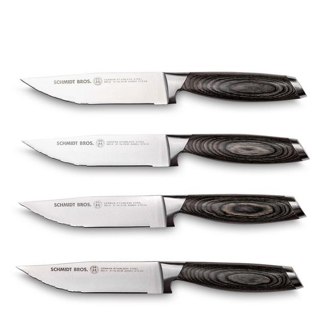 Schmidt Brothers® Cutlery Bonded Ash 4-Pc. Jumbo Steak Knife Set