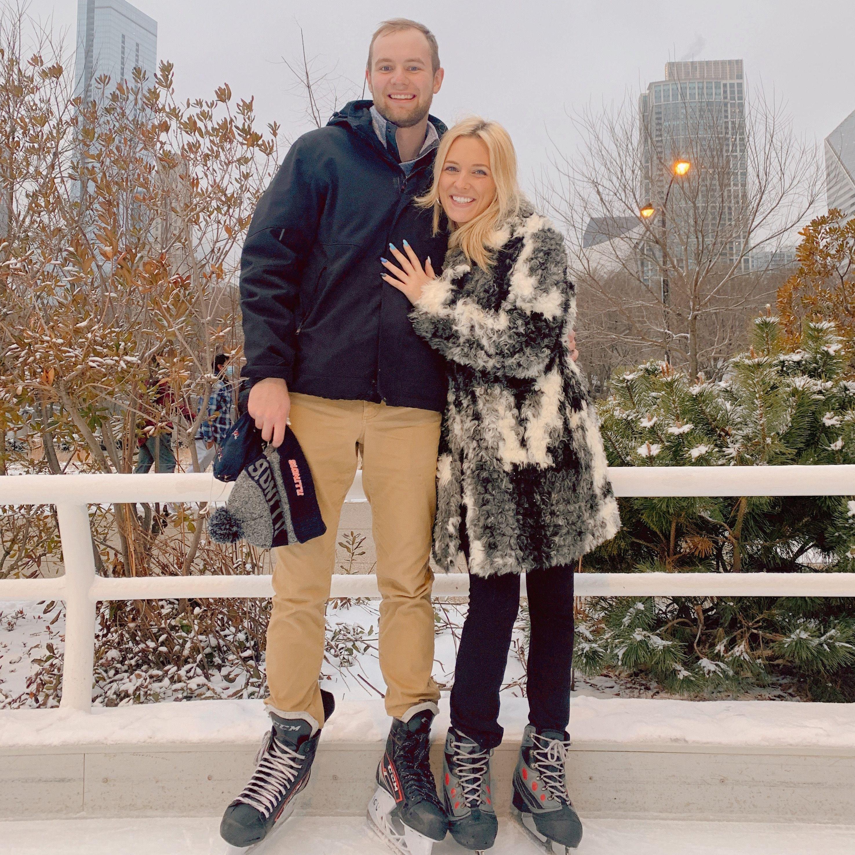 One of our very first dates!