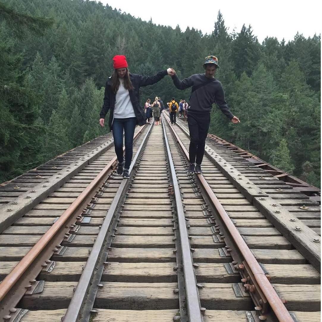 Hanging out in Victoria, Canada
