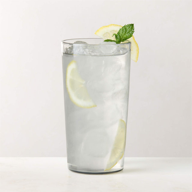 Sesta Light Grey Acrylic Cooler Glass