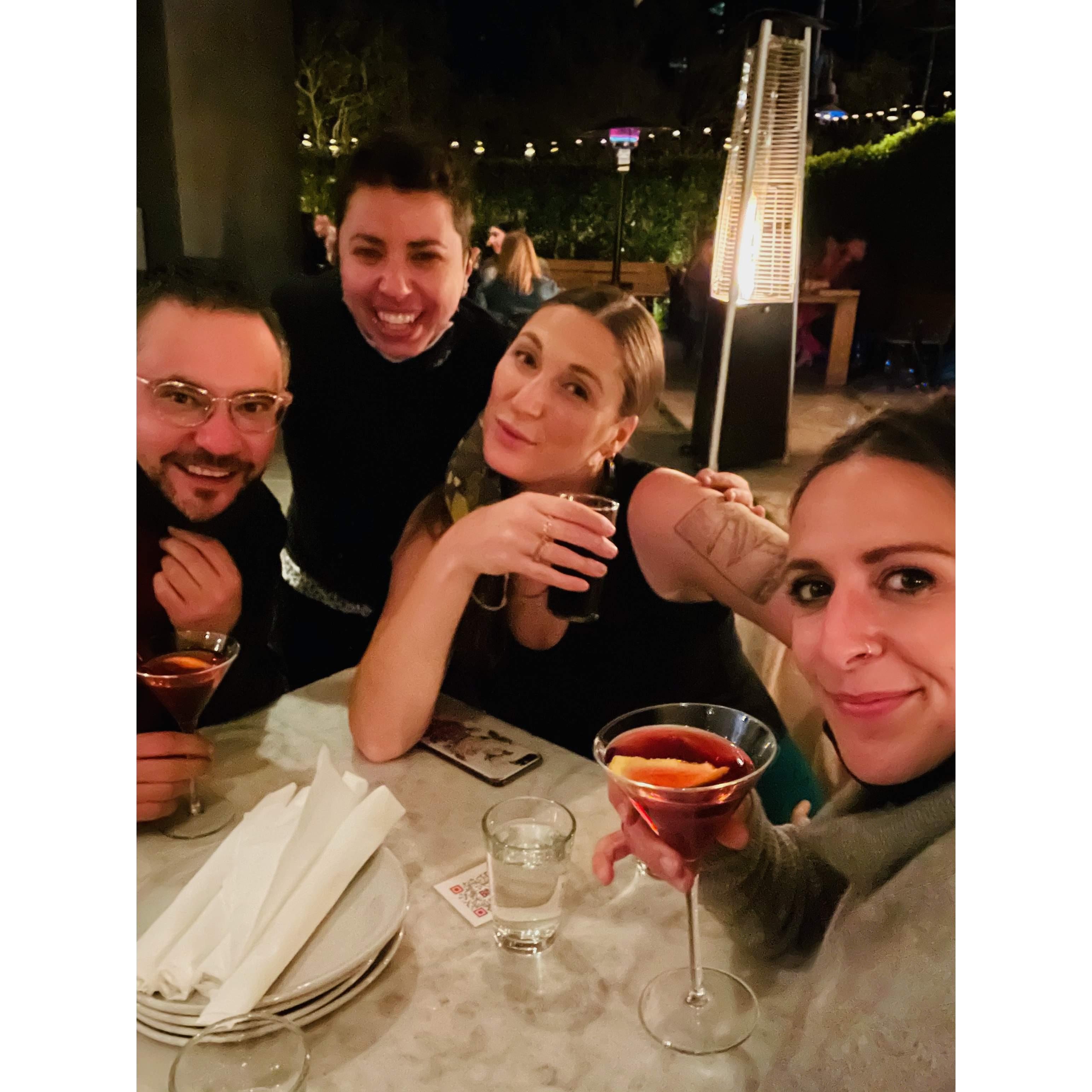 With the gals, Kelly & Tamara, in one of our favorite places, Palm Springs.