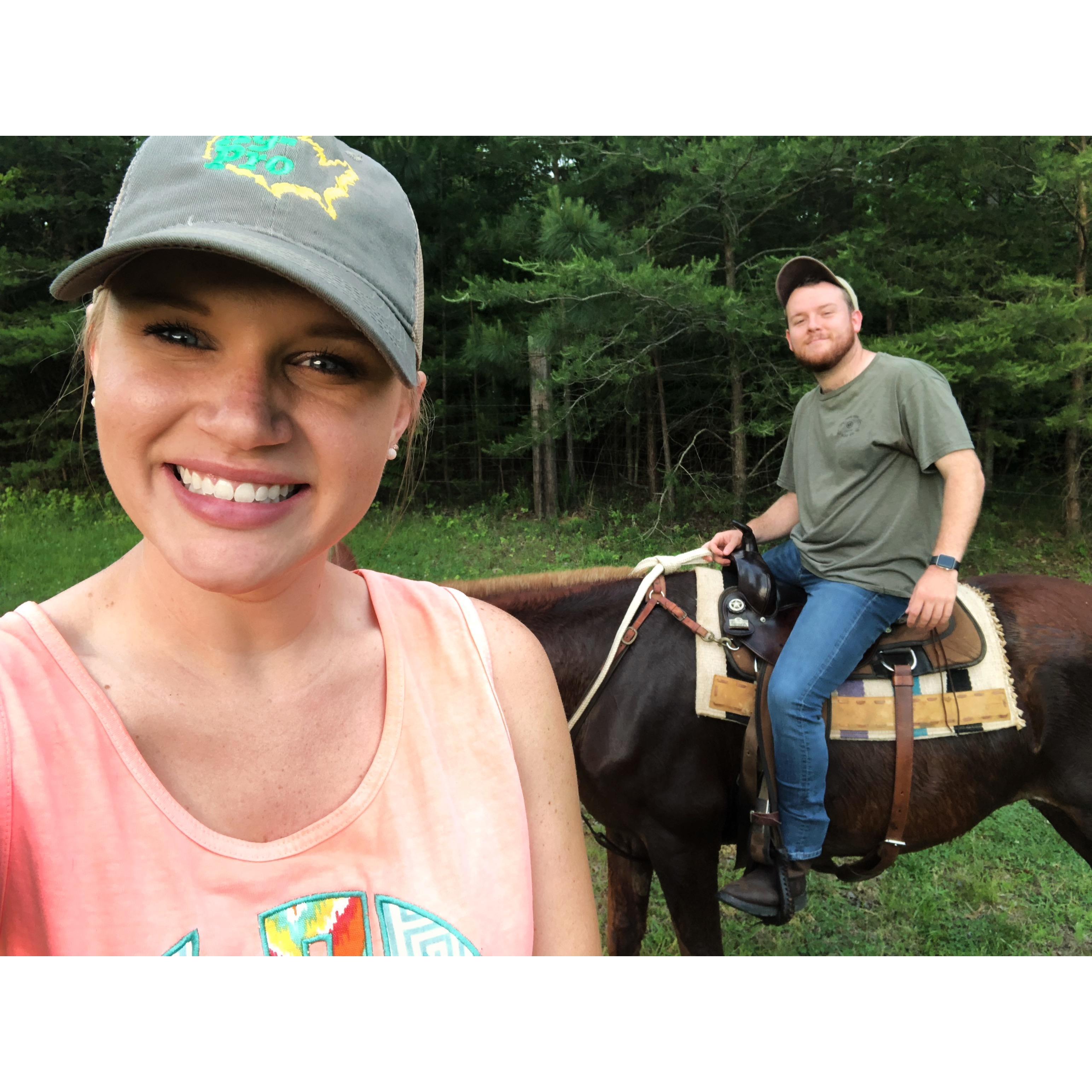 More adventures on the mules!