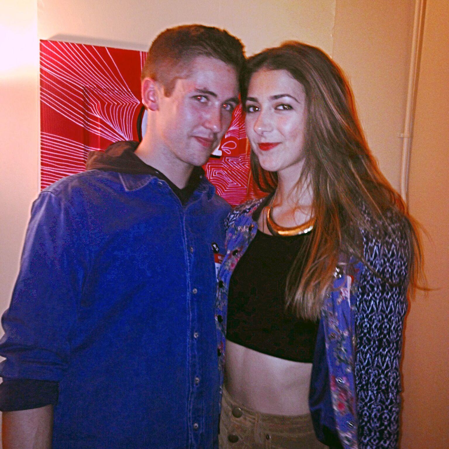 First real date at an art gallery in Wicker Park