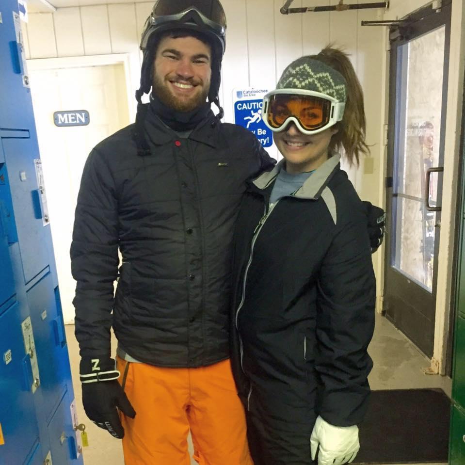 Taylor's first trip skiing!
