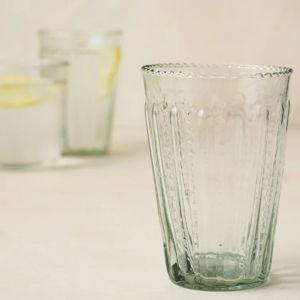Elizabeth Bottle Cut Glass Tumbler - Large