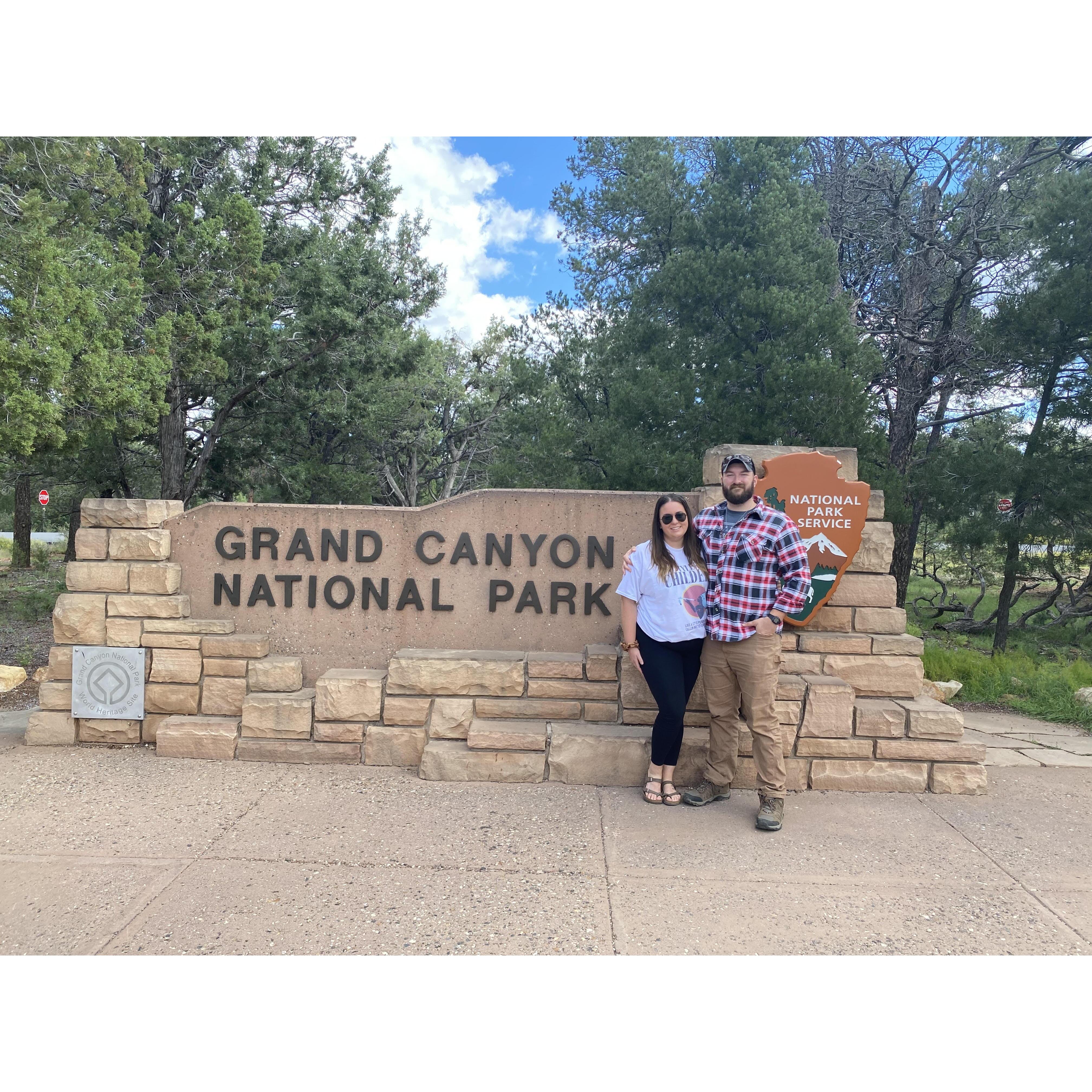 Alex and Marcella checked off their third National Park while on a trip to Arizona!