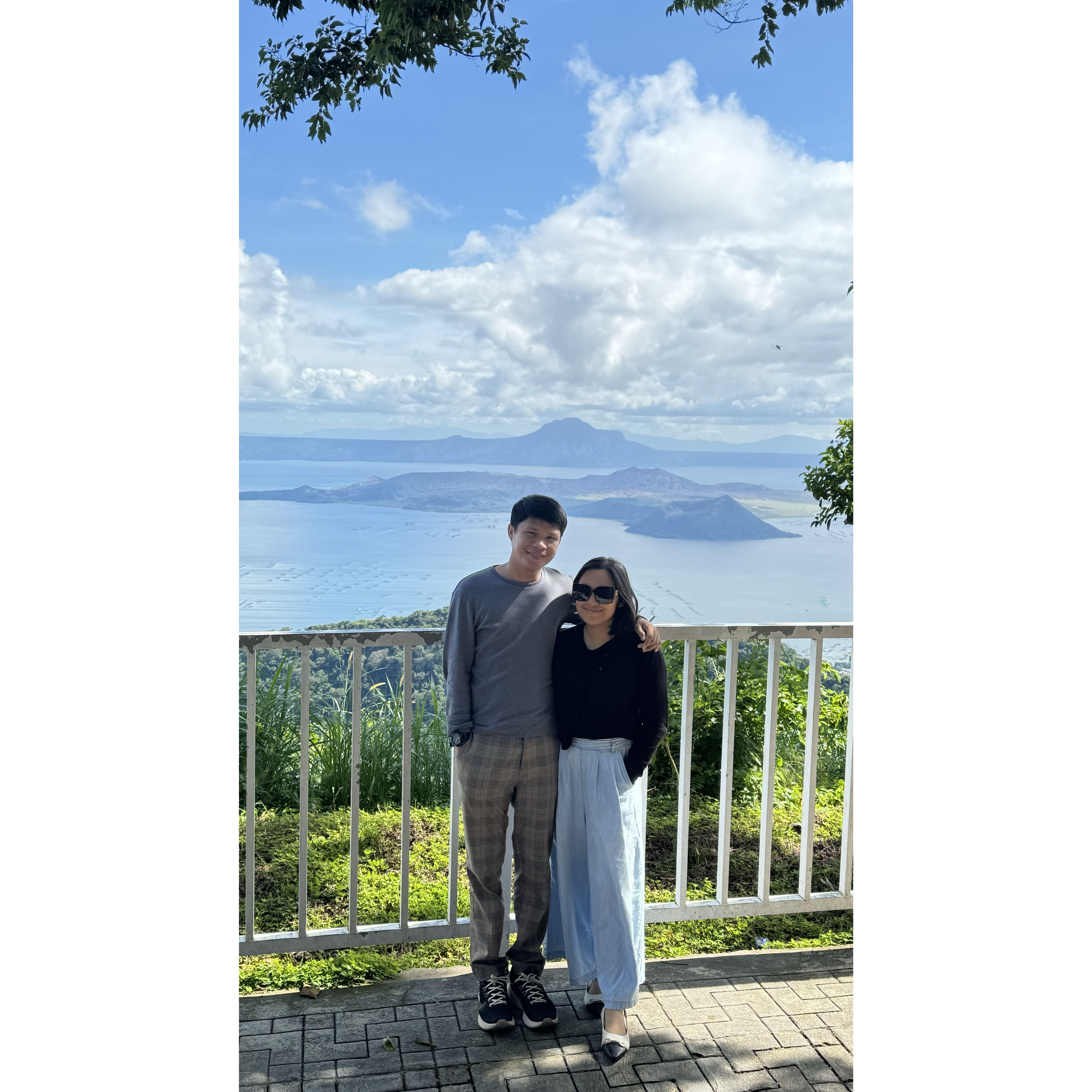 in Tagaytay…